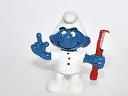 SCHLEICH 20209 Smurf Dentist with Brush