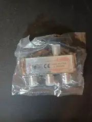 Neoteck 3 Way Coax Cable Splitter MoCA 5-2500MHz, TV Antenna Splitter Free Ship