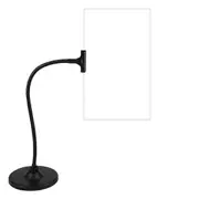 4X Magnifying Glass with Stand, Flexible Gooseneck Full Book Page Magnifying, for Low Vision Senior Black