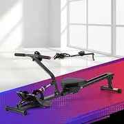 Everfit Hydraulic Rowing Machine Rower 12 Levels Resistance Fitness Gym Cardio