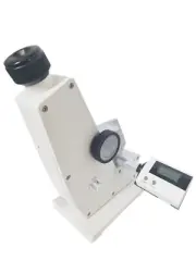 Monocular Abbe Refractometer Accuracy ±0.0002 Dissolved Solids Brix 0-95%