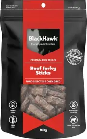 Beef Jerky Sticks Dog Treat 100 G