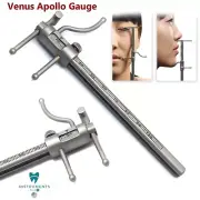 Dental Sliding Caliper Measuring VDO Apollo Gauge Ruler Stainless Steel