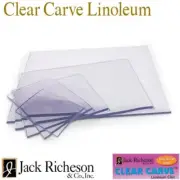 Clear Lino Block Printing Plate Linoleum Carving Tile Art Print Making Stamping