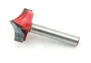22mm Steel Round Over Groove Router Bit CNC V Needle Tip CNC Wood Mill Cutter 3D