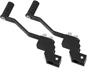 GETAJGHSD 2pcs Folding Gear Pedal for Motorcycles Durable Aluminum Alloy Shift Lever Safety Focused Design Easy to Use Demanding Conditions for Highways and Trails