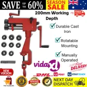 Metalwork Tool Bench Bead Roller Steel Bender Sheet Metal Swager Rotary Machine