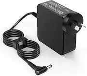 65W Charger for Lenovo Laptop Computer AC Adapter Charger for Lenovo IdeaPad 3 5 100 110 130 310 320 330 510 520 530 710 Flex 4 5 6 Yoga 330 510 520 720 (Round Tip 4.0 x 1.7mm) (65W Charger 4.0*1.7mm)