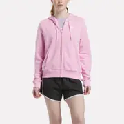Reebok Identity Small Logo French Terry Full-Zip Sweatshirt Astro Rose