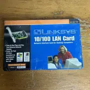 Linksys EtherFast LNE100TX LAN Card Network Interface Card Desktop Computers NOS