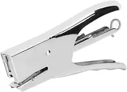 Hand Held Plier Stapler, Mini Stapler, Effortless Hand Held Plier Stapler, Small Portable Size Stapler, Metal Hand Plier Stapler Binding Machine, 20 Sheet Capacity, Black
