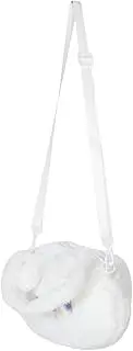 [DEARMAMY] Girls' Plush Crossbody Bag Adorable Rabbit Shoulder Bag Plush Sling Purse for Toddlers