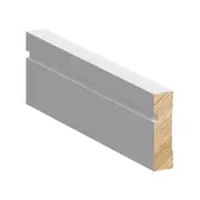Porta 66 x 18mm 2.7m Primed FJ Pine Shadow Line Architrave