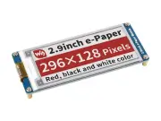 Waveshare 2.9inch E-Paper E-Ink Display Module 296×128 Pixels Three-Color SPI