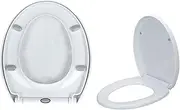 Toilet seat Soft Close Toilet Seat – Toilet Seat White 37×44Cm– Soft Closing Toilet Seat, Fitted Toilet Seat, Easy Fit Toilet Seat White, Soft Close Toilets, Top Fixed