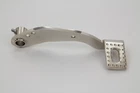 Replica Brake Pedal Dull Nickel Plated fits Harley Davidson