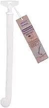 White Magic Wine Decanter Brush - 43cm, Made in USA, Non-Scratch Hydrophobic Foam, Bacteria-Resistant for Delicate Decanter Cleaning, Ergonomic T-Handle for Easy Reach & Full Coverage Cleaning