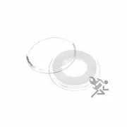 (5) Air-tite 15mm White Ring Coin Holder Capsules for Half Dimes