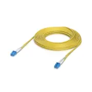 Ubiquiti OS2 Duplex LC UPC Fiber Patch Cable, Length 15M, Lightweight Fiber P...