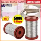 500g Bee Frame Wire Stainless Steel Hive Wax Foundation 600m Roll Beekeeping New