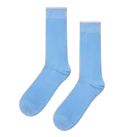 Light Blue Slinky Crew Sock
