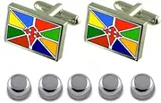 [Select Gifts] Shirt Dress Studs Merida City Venezuela Flag Cufflinks