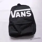 出清 VANS BACKPACK 黑白 LOGO 休閒 書包 男女 後背包 雙間包 只賣正品💕