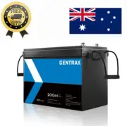 12V 200Ah Lithium Iron Phosphate Battery LiFePO4 Rechargeable Power Camping RV