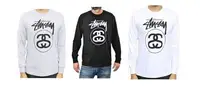 在飛比找Yahoo!奇摩拍賣優惠-【HOMIEZ】 STUSSY LS STOCK LINK 