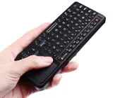 Keyboard with Touchpad, Rechargeable USB Keyboard Portable Handheld Keyboard ...
