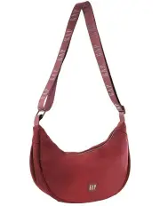 [GAP] Nylon Crescent Cross-Body Bag in Wine