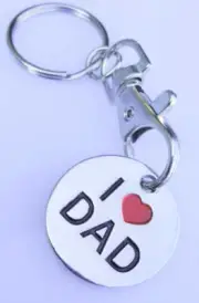 key rings I love Dad Bulk Wholesale Bulk Ideal Father's Day - pack of 50 units