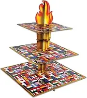 Beistle Olympic Torch Cupcake Stand | 15.25" x 11.25" | Multicolor | 1 Pc