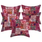 Handwoven Home Decor Cushion Patchwork Vintage Pillow Cover Case Meditation