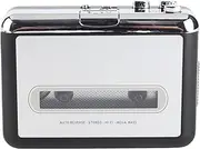 Cassette Converter, Tape to MP3 Music Player, Portable Plug and Play, Easy to Use for Music Player