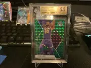 2019-20 Panini Mosaic Green #8 LeBron James BGS GEM MINT 9.5 Lakers