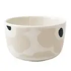 Marimekko Unikko Bowl 250ml Light Beige x White (83) marimekko Unikko bowl [Japa