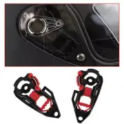 2PCS Motorcycle Helmet Visor Shield Gear Base Plate For AGV K1 K3SV K5 Plastic