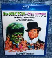 NEW RARE OOP SCORPION OLIVER REED DR. HECKYL AND MR. HYPE MOVIE BLU RAY 1980