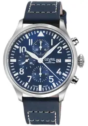 Gevril Men's 47101-1 Vaughn Chrono Pilot Swiss Automatic ETA 7750 Movement Watch