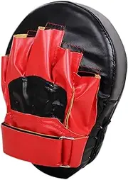 Oshhni Training Hand Pad Boxing Punching Pad,Fitness Supplies,PU,Strike Pad,Hand Target Boxing Pad Curved Punch Mitts for Muay Thai