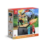 任天堂 SWITCH 電力加強版 現貨贈大禮包 全新主機 NINTENDO 台灣公司貨 健身環大冒險 魔物獵人