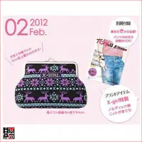 在飛比找蝦皮購物優惠-A20024@日本雜誌附錄 X-GIRL 小鹿零錢包小物包收
