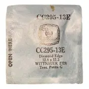 Germanow-Simon Mach (GS) CC295-13E Watch Crystal 12.4x12.3 NOS Part Wittnauer