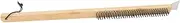 Levemolo Pizza Oven Cleaning Brush Long Handle Pizza Stone Brush Efficient Residue Removal Oven Accessories