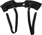 Shoulder Support for Women Men Sports Protective Gear Shoulder Wrap Protector Double Strap Brace for Lifting