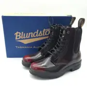 Blundstone 2220 Women's Elastic Lace Boot Bordeaux Brush Size 5.5 US