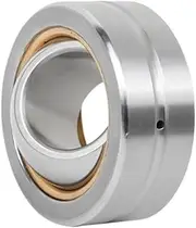 NFGEGPKPHA 1PCS Radial Joint Bearing with Copper Ring PB Fit for GEBK 5 6 8 10 12 14 16 S 5X16X8 6X18X9 8X22X12 10X26X14MM(GEBK8S 8X22X12)