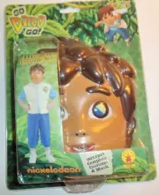 Rubies Go Diego Go Complete Halloween Costume & Mask Ages 4+ NEW