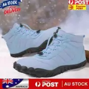 Fur Lined Snow Boot Warm Sporting Shoes Women Men Lace Up Boots for Winter